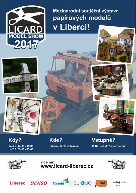 Licard Model Show 2017 - Druhé info